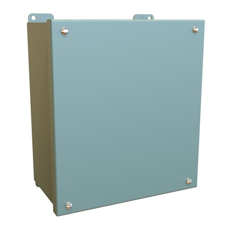 Hammond Screws Electrical Enclosures, 9-1/2 in H, 4-3/4 in D, 8-1/2 in W 1438K